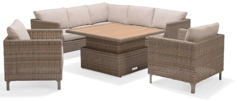 LifestyleGarden Bermuda Casual Corner Set including Sofa Chairs