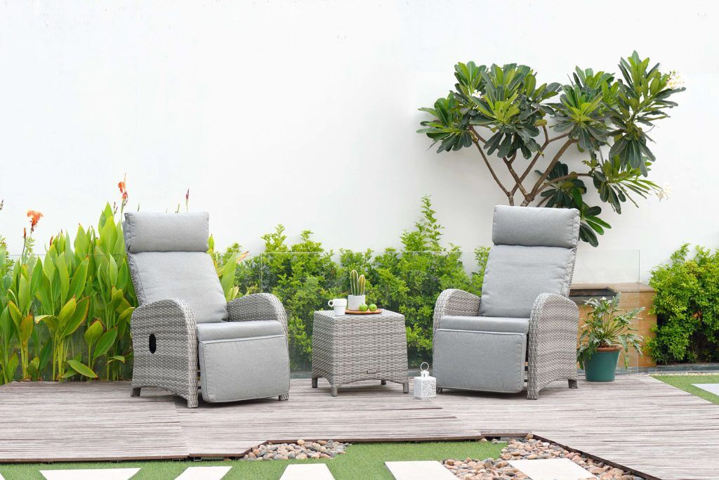 LifestyleGarden Aruba Reclining Companion Set