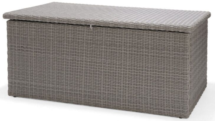 LifestyleGarden Bermuda Cushion Box with Box Liner in Grey