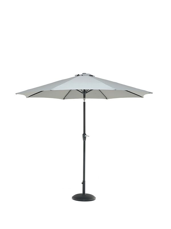 LifestyleGarden 2.5m Parasol and 15 kg base set - Taupe