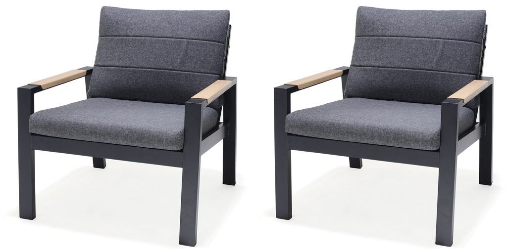 LifestyleGarden Panama Sofa Chair Set of 2