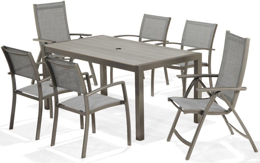 LifestyleGarden Solana Mixed 6 Seat Dining Set