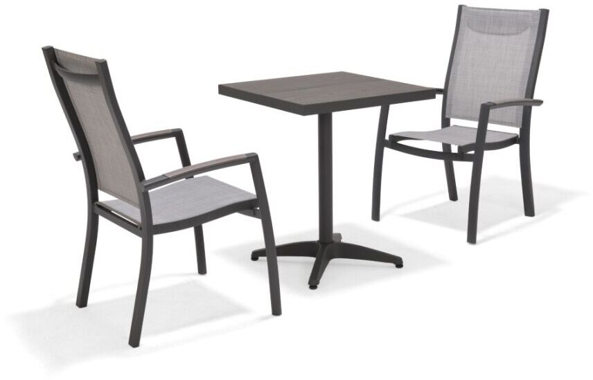 LifestyleGarden Urbanite Panama Dark Bistro Set