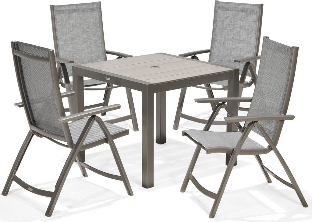 LifestyleGarden Solana 4 Seat Reclining Dining Set